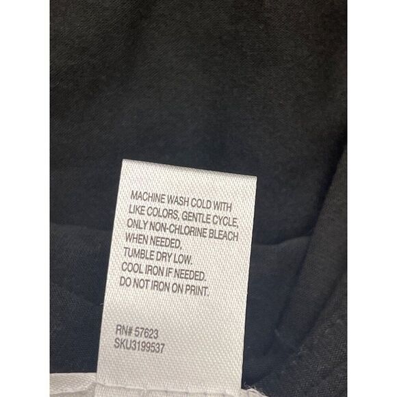 Just Be ‘Let Me Sleep’ Black & Pink Women Pajamas 2 Pcs Set Size L - Picture 8 of 8